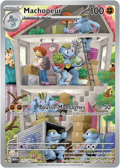 Image de la carte Pokemon Machopeur 177/165