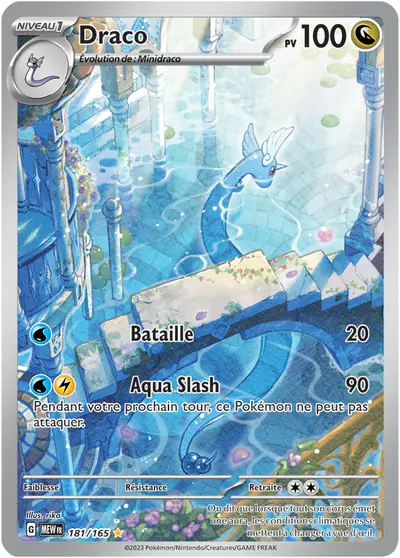 Image de la carte Pokemon Draco 181/165