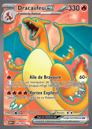 Dracaufeu ex 183/165