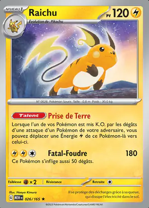 Raichu 026/165