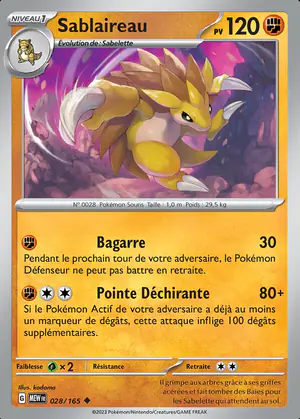 Sablaireau 028/165