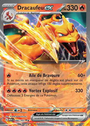 Dracaufeu ex 006/165