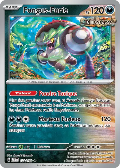 Image de la carte Pokemon Fongus-Furie 123/182