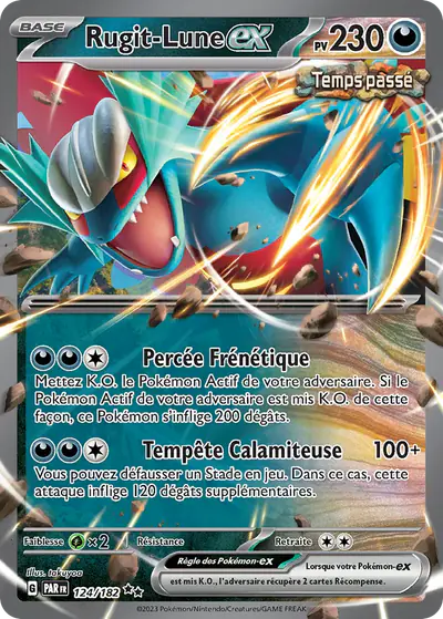 Image de la carte Pokemon Rugit-Lune ex 124/182