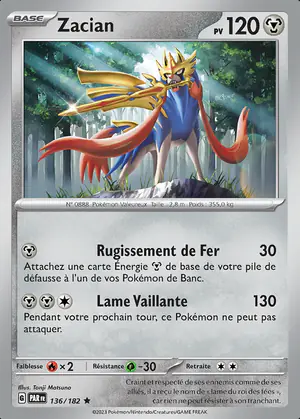 Zacian 136/182