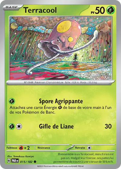 Image de la carte Pokemon Terracool 015/182