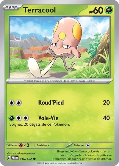 Image de la carte Pokemon Terracool 016/182