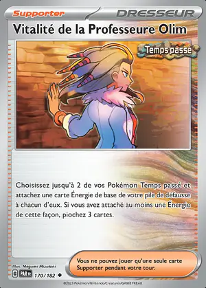 Vitalit&eacute; de la Professeure Olim 170/182