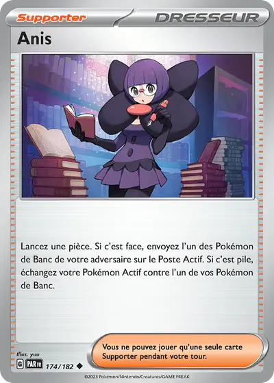 Image de la carte Pokemon Anis 174/182
