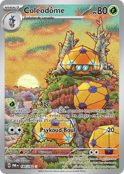 Image de la carte Pokemon Coléodôme 184/182