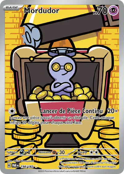 Image de la carte Pokemon Mordudor 198/182