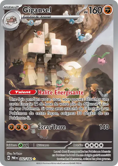 Image de la carte Pokemon Gigansel 202/182