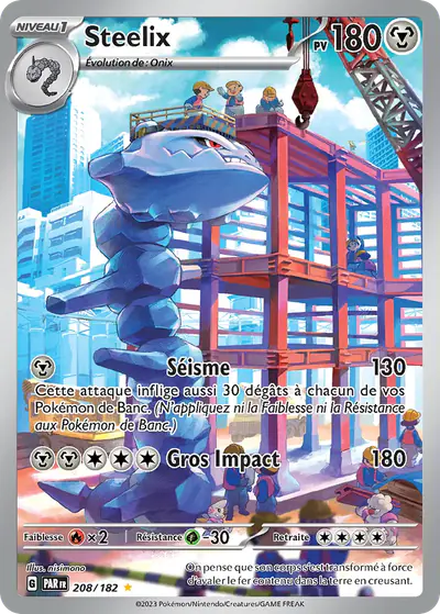 Image de la carte Pokemon Steelix 208/182