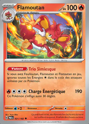 Flamoutan 021/182