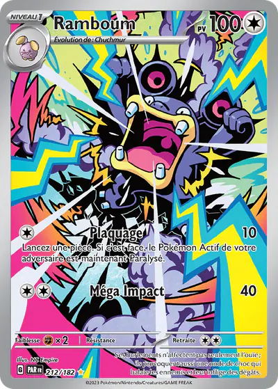 Image de la carte Pokemon Ramboum 212/182
