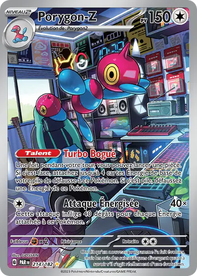 Image de la carte Pokemon Porygon-Z 214/182