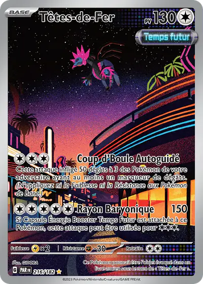 Image de la carte Pokemon Têtes-de-Fer 216/182