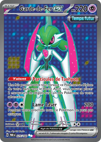 Image de la carte Pokemon Garde-de-Fer ex 225/182