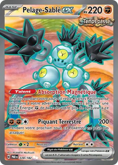Image de la carte Pokemon Pelage-Sablé ex 228/182