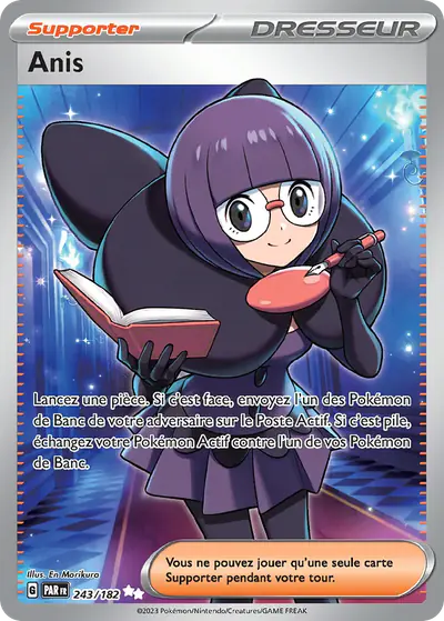 Image de la carte Pokemon Anis 243/182