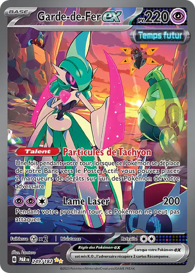 Image de la carte Pokemon Garde-de-Fer ex 249/182