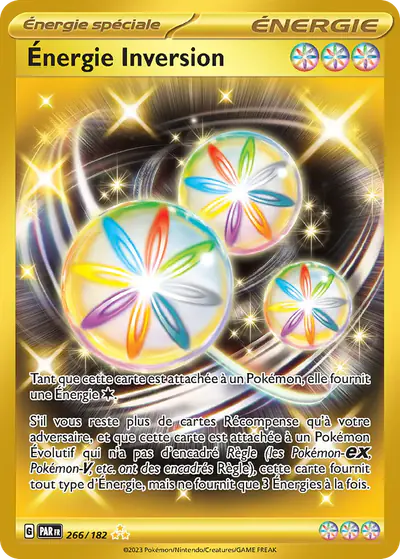 Image de la carte Pokemon Énergie Inversion 266/182