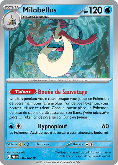 Image de la carte Pokemon Milobellus 036/182