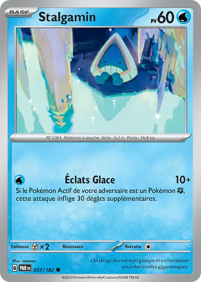 Image de la carte Pokemon Stalgamin 037/182