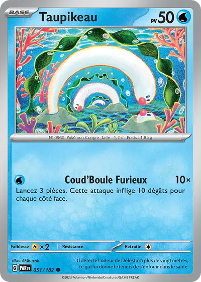 Image de la carte Pokemon Taupikeau 051/182