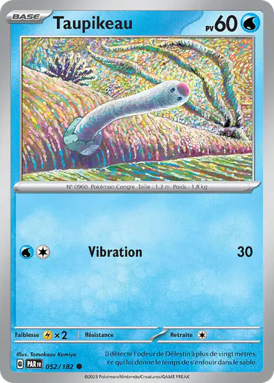 Image de la carte Pokemon Taupikeau 052/182