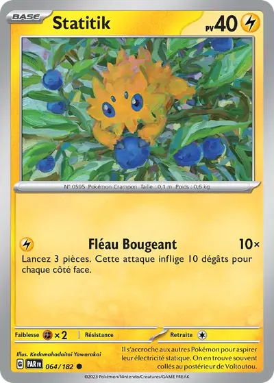 Image de la carte Pokemon Statitik 064/182