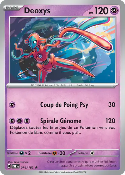 Image de la carte Pokemon Deoxys 074/182