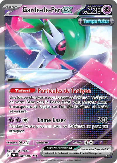 Image de la carte Pokemon Garde-de-Fer ex 089/182