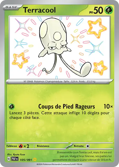 Image de la carte Pokemon Terracool 105/91