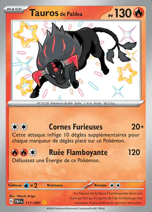 Tauros de Paldea 111/091