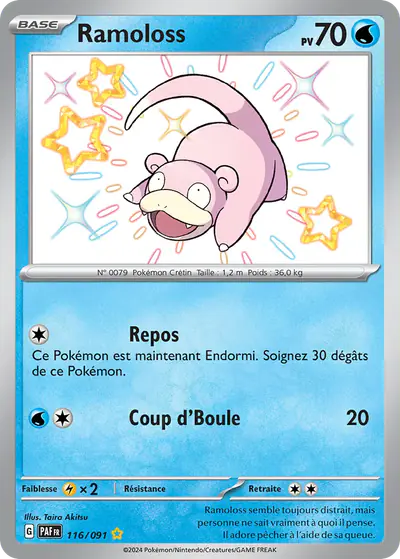 Image de la carte Pokemon Ramoloss 116/91