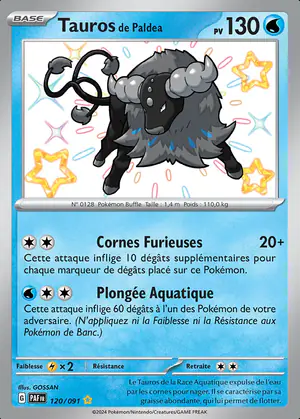 Tauros de Paldea 120/091