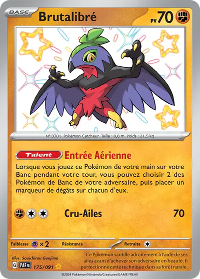Image de la carte Pokemon Brutalibré 175/91