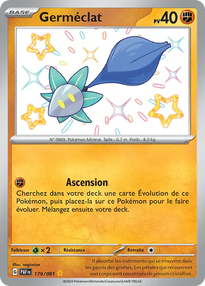 Image de la carte Pokemon Germéclat 179/91