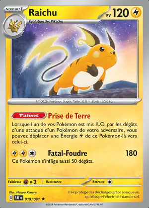 Raichu 019/091