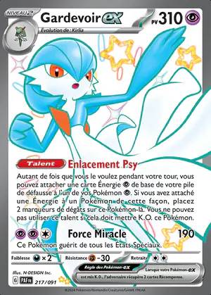 Gardevoir ex 217/091