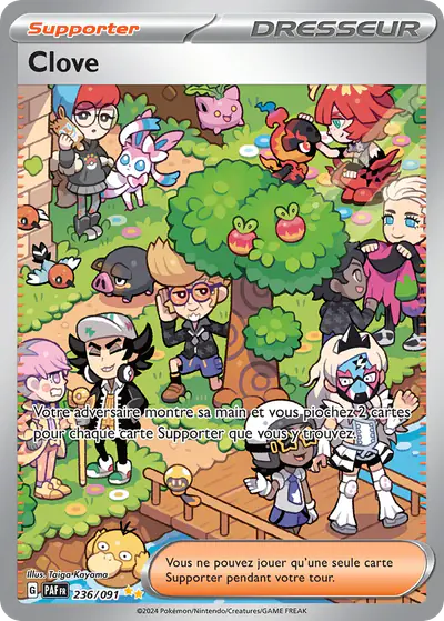 Image de la carte Pokemon Clove 236/91
