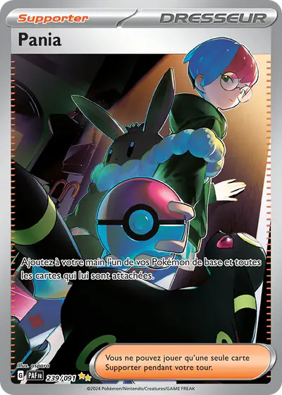 Image de la carte Pokemon Pania 239/91