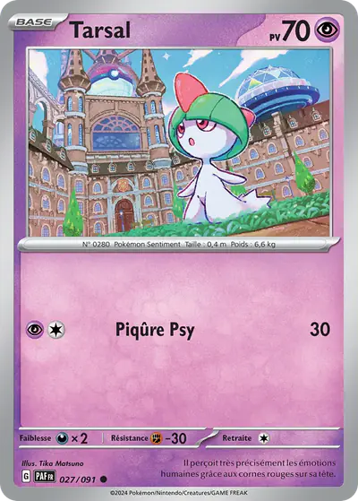 Image de la carte Pokemon Tarsal 027/91