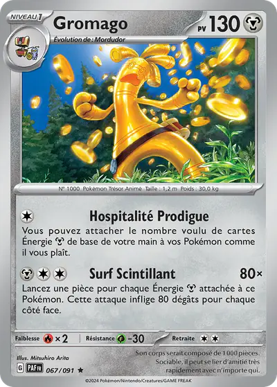 Image de la carte Pokemon Gromago 067/91
