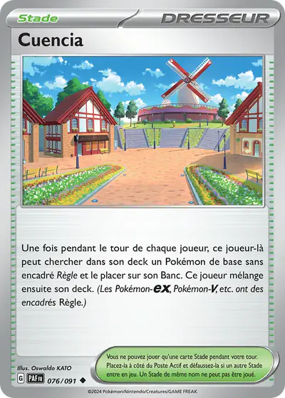 Image de la carte Pokemon Cuencia 076/91