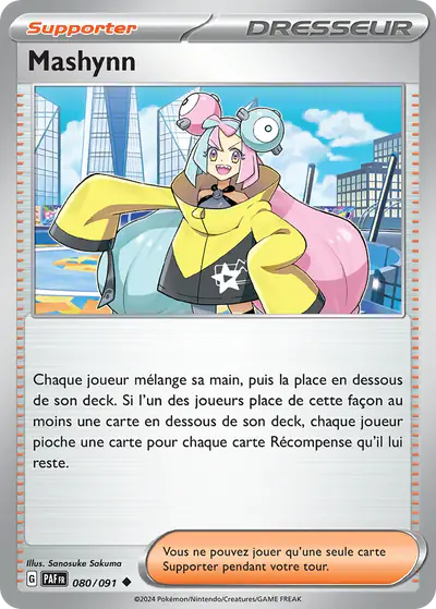 Image de la carte Pokemon Mashynn 080/91