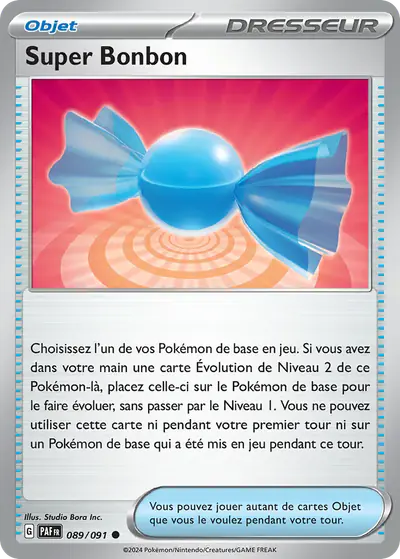 Image de la carte Pokemon Super Bonbon 089/91