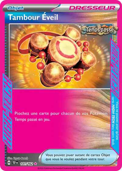 Image de la carte Pokemon Tambour Éveil 141/162