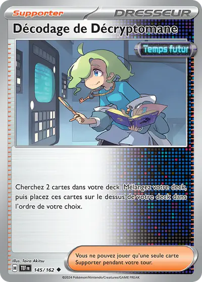 Image de la carte Pokemon Décodage de Décryptomane 145/162